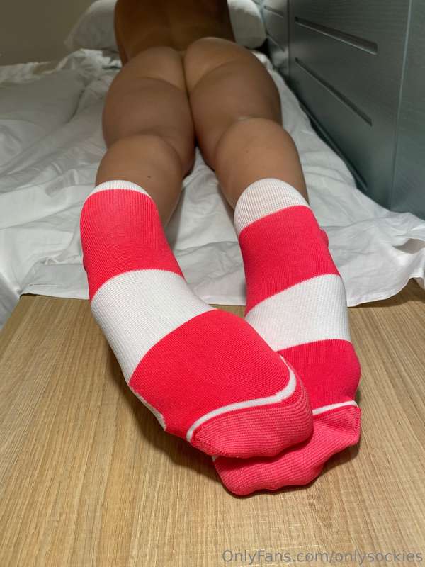 Like My Candy Cane Colored Socks! There so soft