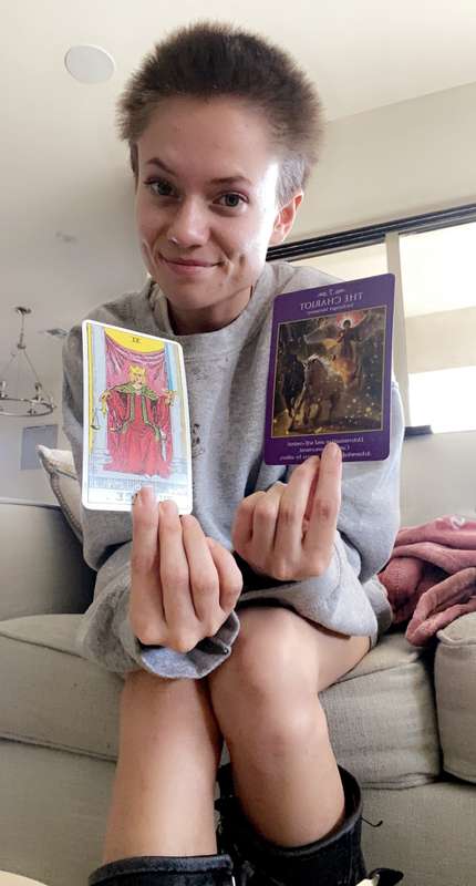 Todays tarot card! I didn’t have time to do a live video bec..