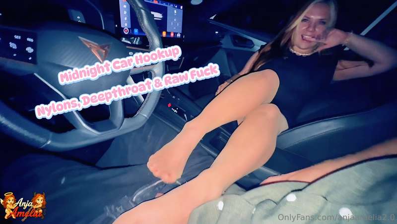 Midnight Car Hookup – Nylons, Deepthroat & Raw FuckIt was la..