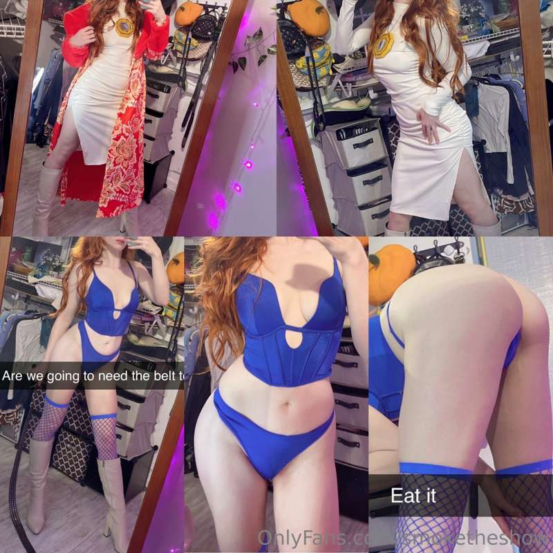 Interactive Dominatrix snapchat set (plus video clip!) 💙 wha..