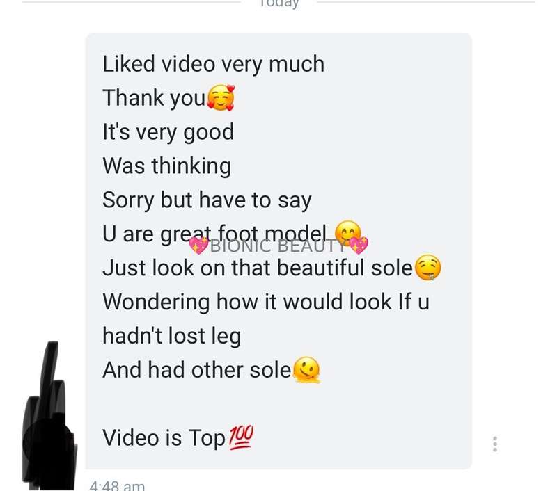 Another wonderful fan! I love you guys! Try my videos they w..