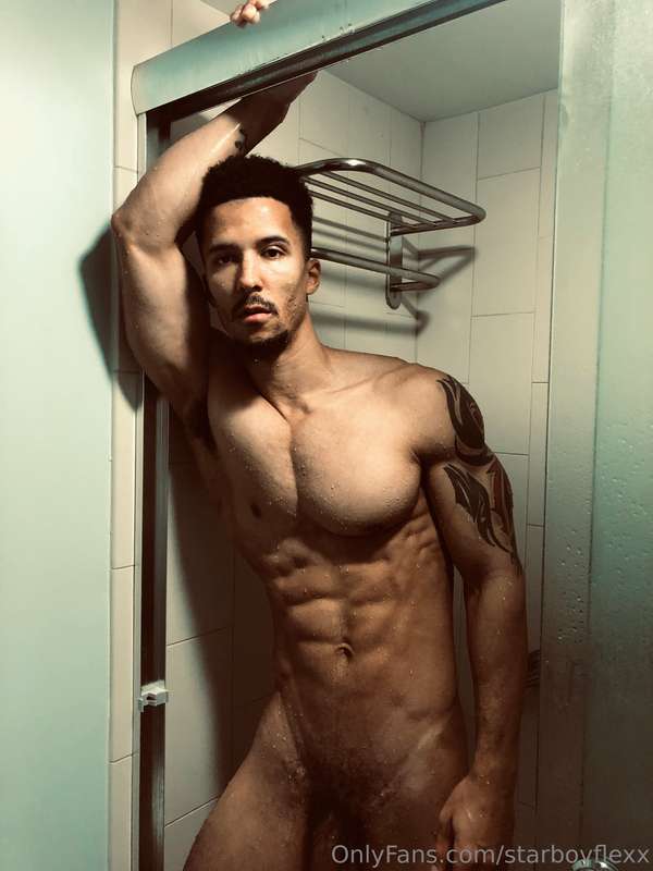 Good morning babe. Cardio in the shower?