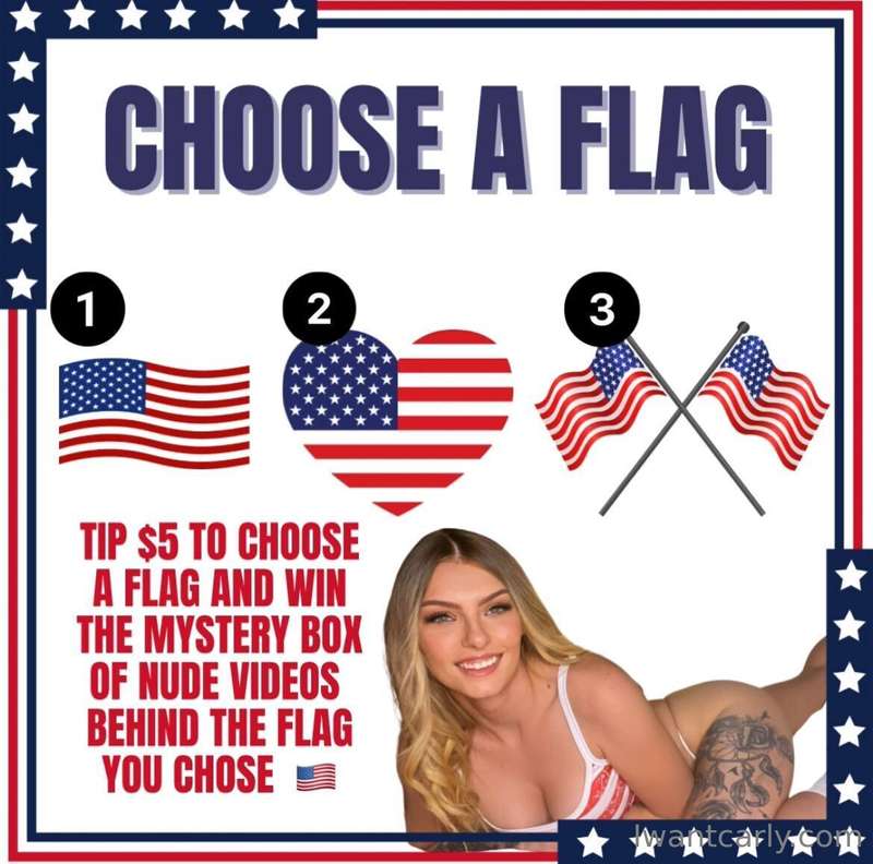 1. CHOOSE YOUR FLAG 🇺🇸 2. WIN YOUR PRIZE 🏆 