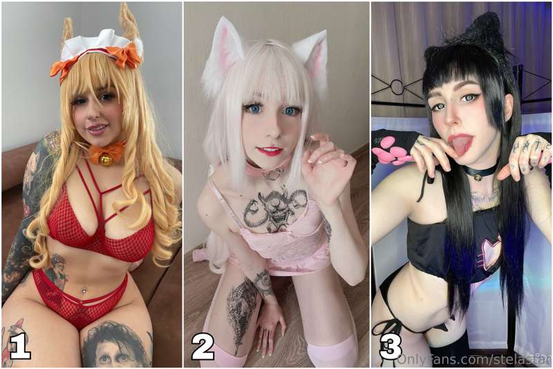 MEOW! 😻💝 If you're into anime, tattoos and Cat Girls, don't ..