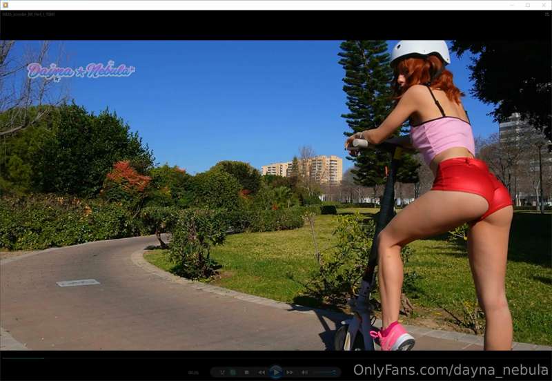 I'm a hot scooter babe. Here's the FIRST part of a video abo..