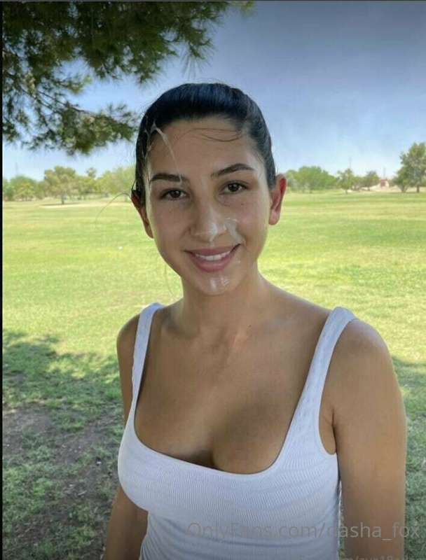 Her college professor gave her a facial after Econ class.  A..