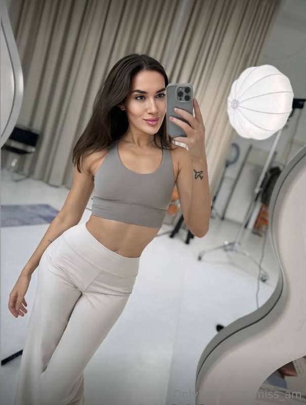 😇 SEXY MOMMY @nancy_crazy love doing naked yoga alone at hom..