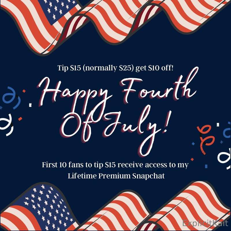 First 10 fans to tip $15 get my lifetime premium snapchat