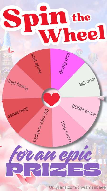 Spin it if you dare… 🎡Every tip gets you a chance at a prize..