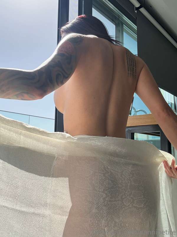 You're lucky that silk is the only thing between us. But don..