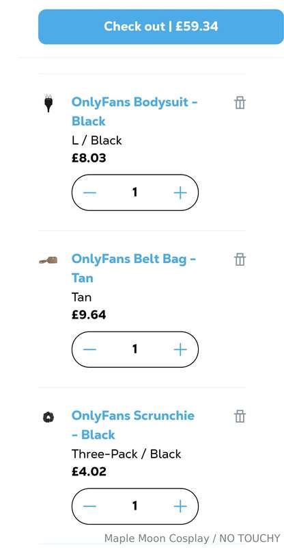 👀💦 
Who's going to help me buy this absolute haul of OnlyFan..
