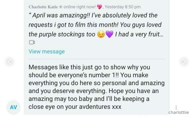 VIP FEEDBACK @charlottiie