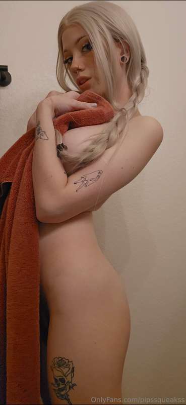 Towel is dropped in your messages 😉