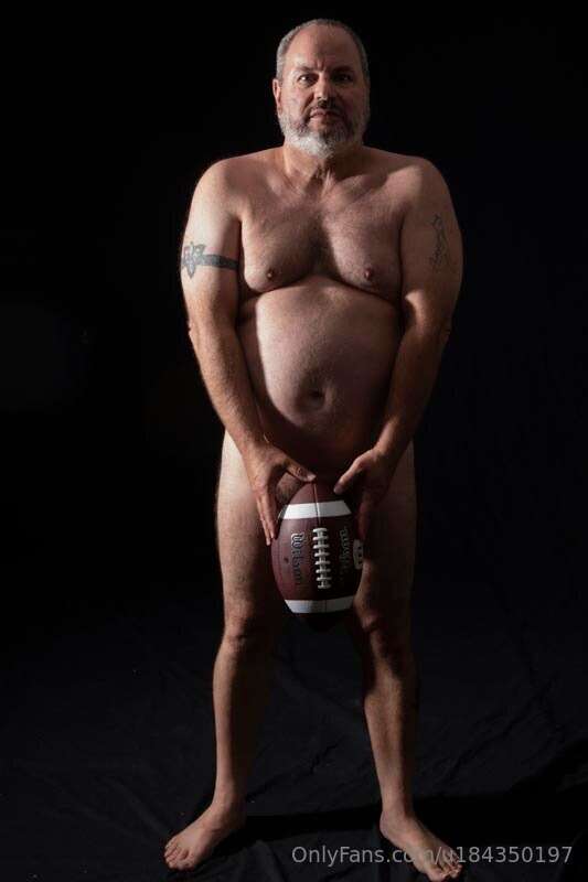 Nude with football2025