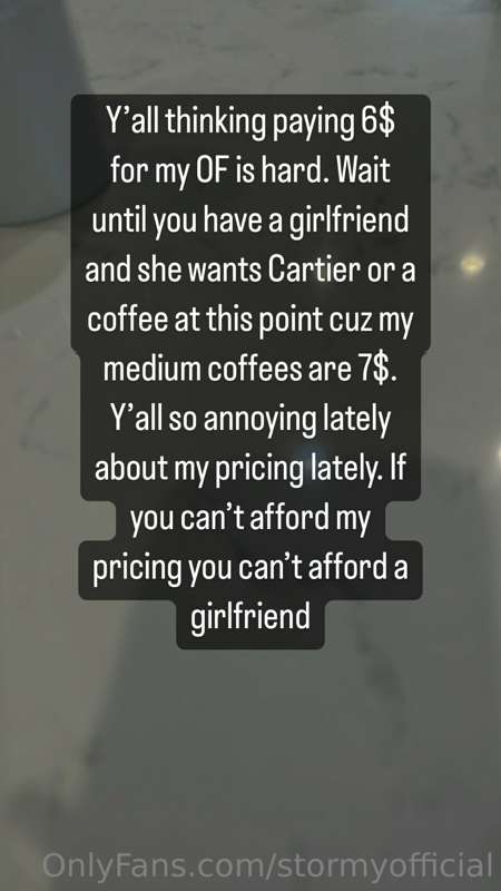 Y’all over here breaking my back over my sub price when it’s..