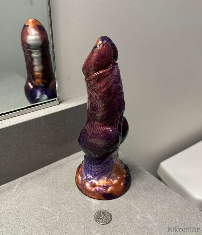 Going to be playing with and shooting this new monster dildo..