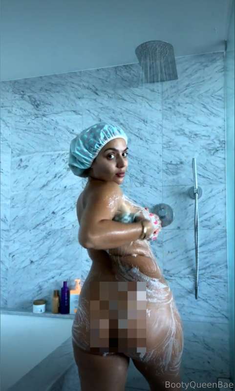 Watch me lather every inch of my naked body with soap until ..