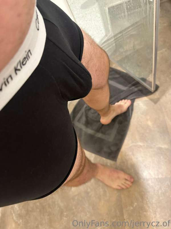 After shower