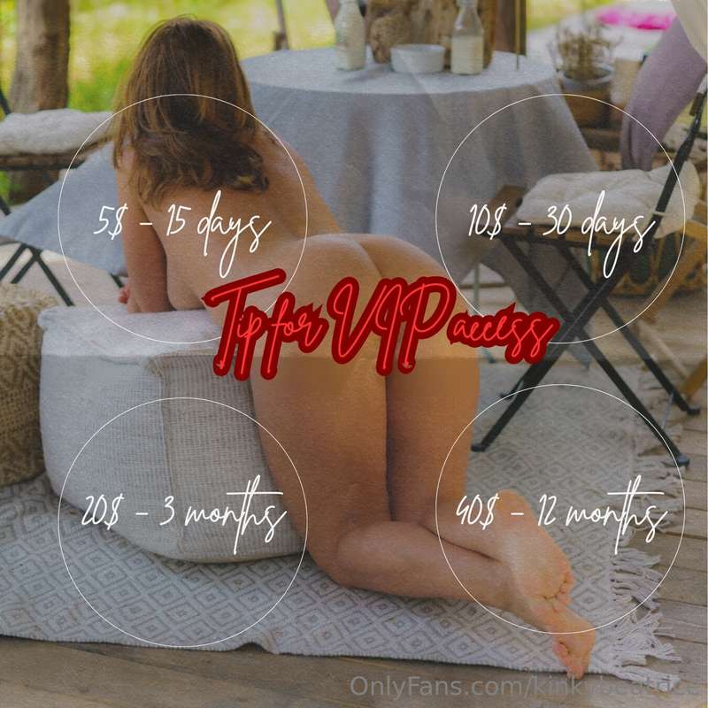 💵 TIP FOR A DISCOUNTED ACCESS TO MY VIP LOUNGE💵 $5 - 15 DAYS..