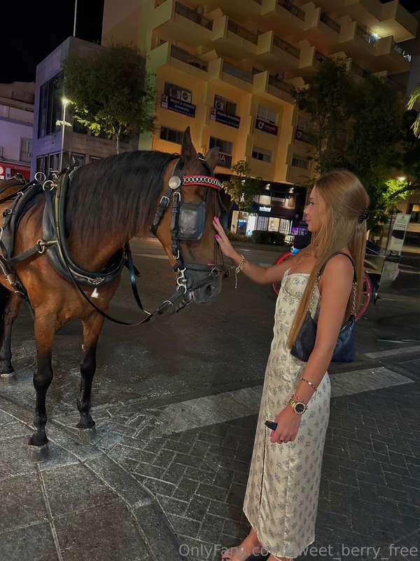 Last night I found this noble beauty 🐎💫Every time I see hors..