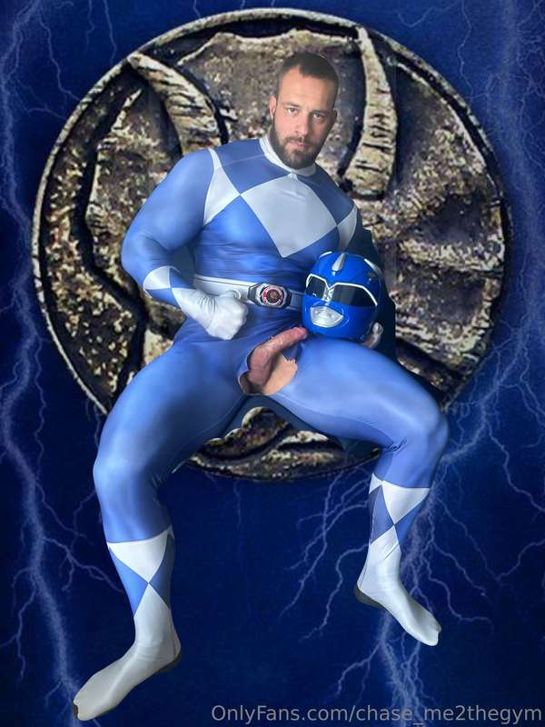 Blue ranger fucks Lord Zedd 🔷🔷🔷cumming out on Friday #Mighty..
