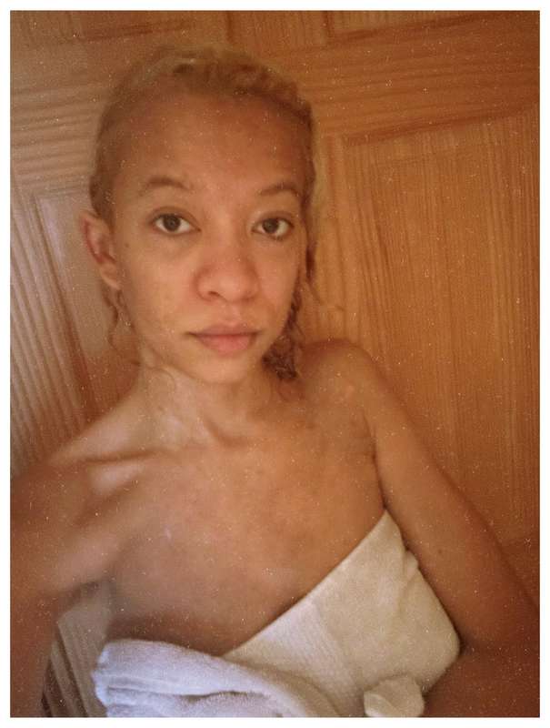 Shower selfie