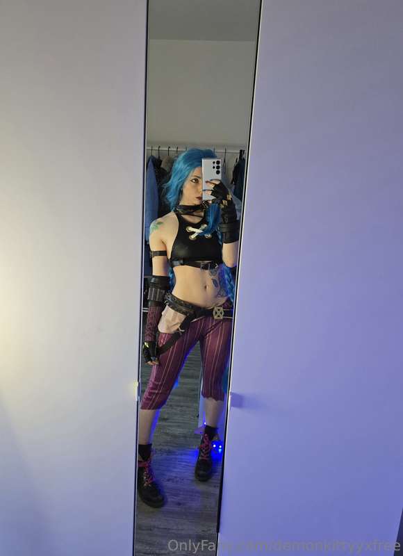 Arcane Jinx Set o.oTopless, jinx cosplay, sexy playful vibes