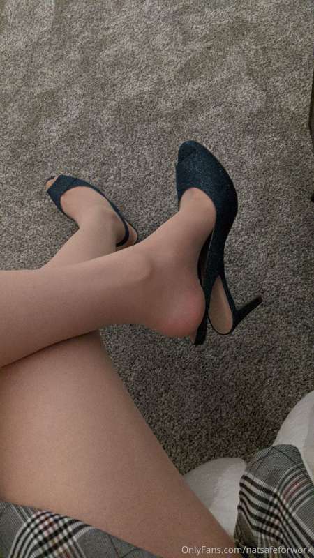 After a long day in heels