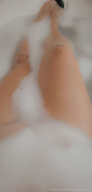 Bubble bath?