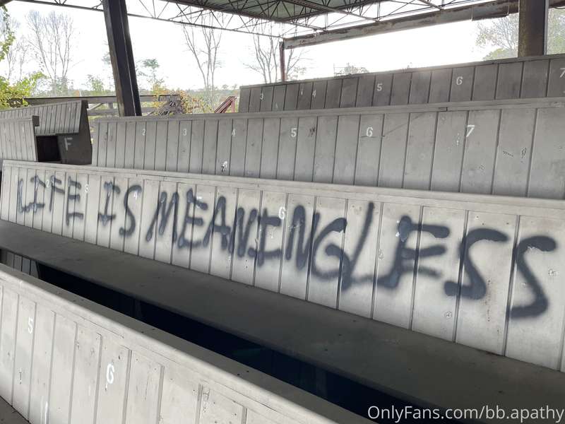 found this today at an abandoned racetrack - matches my bio ..