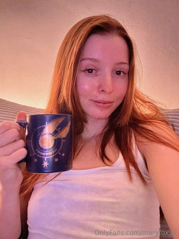 Tonight, I stayed home 🥰Made myself some tea and had a long ..