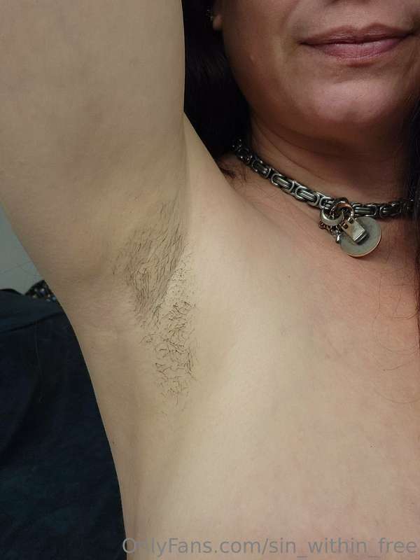 For my armpit lovers! I have the most stubble I will ever ha..