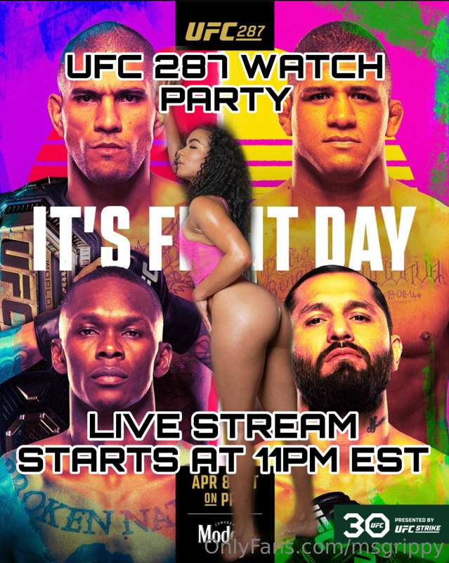 I’m doing a LIVE STREAM tonight during UFC 287😏

Watch the f..