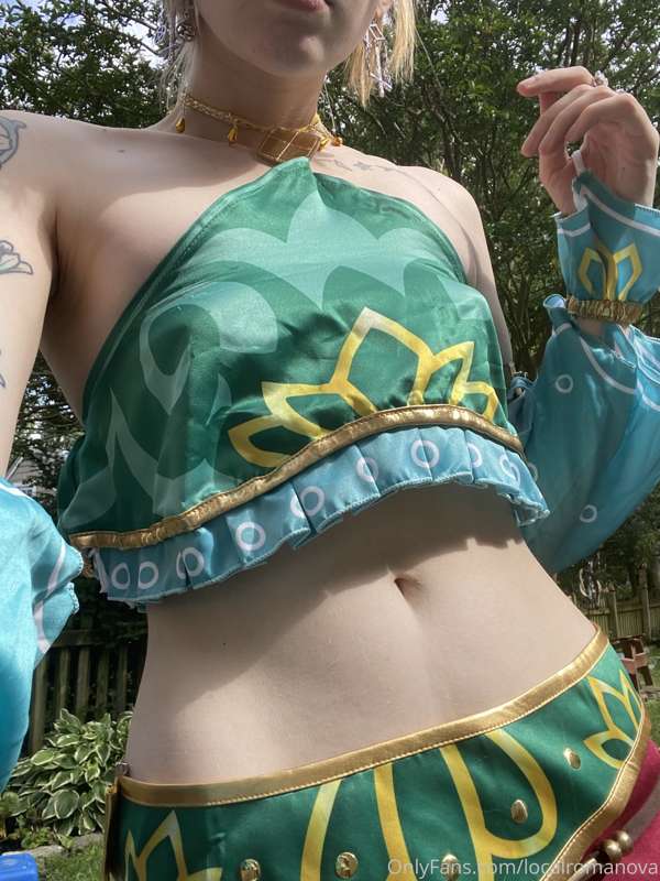 Link + cock so big his belly bulge 💓🧝‍♂️