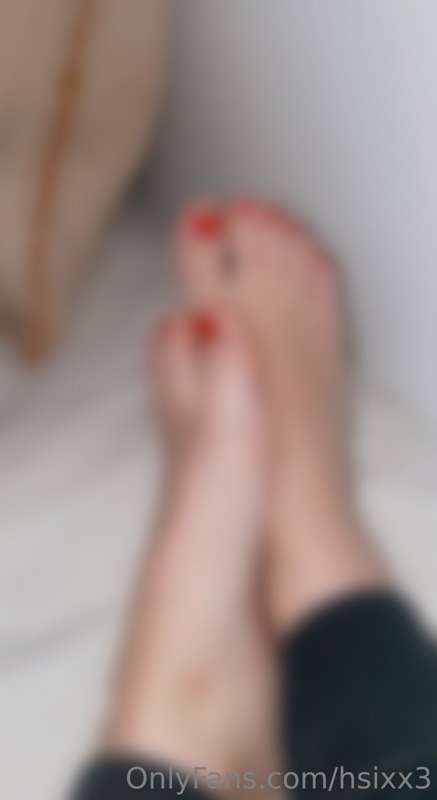 Wanna suck on… I mean see my feet? <3