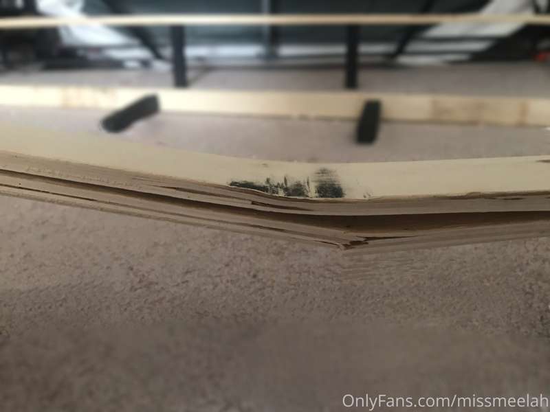 Snapped the wooden boards under my bed a little while ago. L..