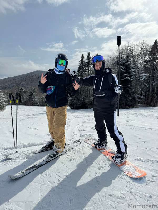 big leo & I finally hit the slopes together after 5+ years!