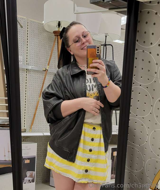 Had to buy a mirror at target so I could take sexy selfies f..