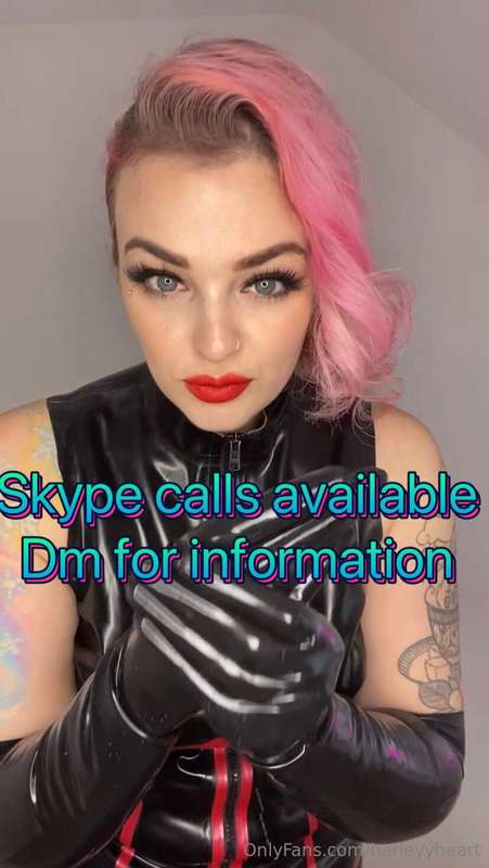 I have available slots for Skype session calls this month.
