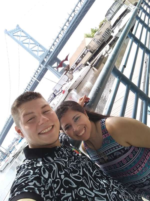 Scenic pic with all the boats... when we walked by wishing w..