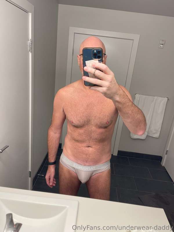 Grey Taiwanize underwear today #gay #sexy #daddy #underwear