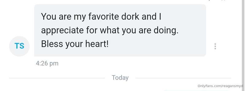 This is the kind of messages I need more of. 🤣I want to be y..