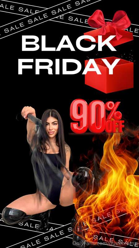 ❤️🖤 Black Friday 🖤❤️With your Mistress 😈My boy, I want to pl..