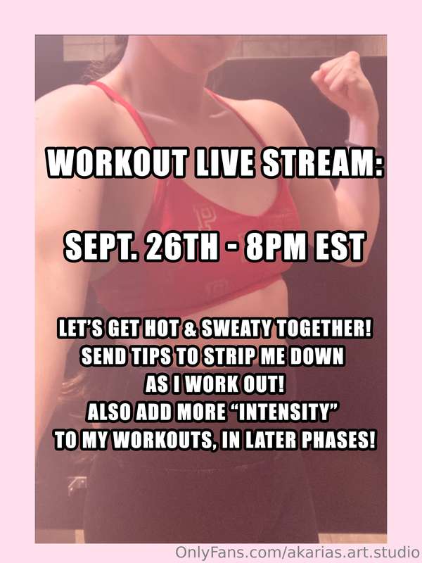 Correction: Going Live SATURDAY 27th at 9pm! 🥵 Let's get Hot..