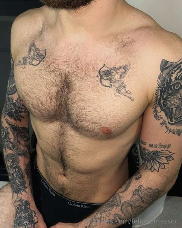 My big hairy chest just for you 