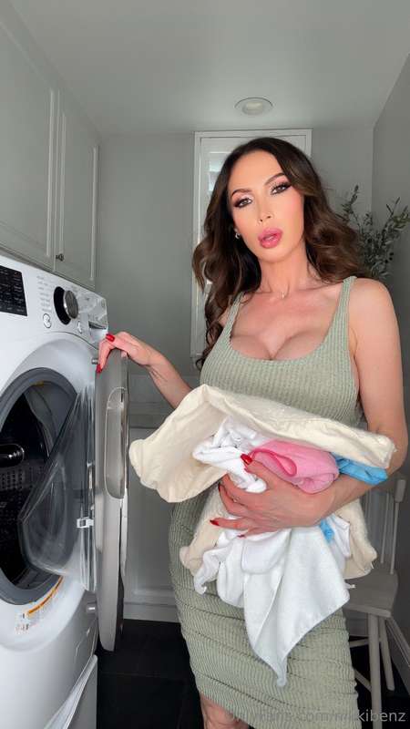 Are you spying on me while I do laundry? 