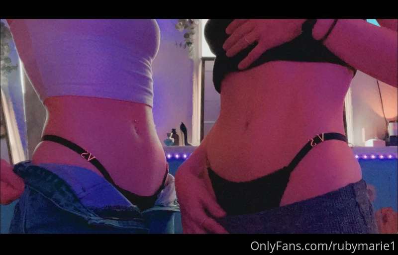 Matching panties 😜 Just imagine what we might do..? 🤔👀💦