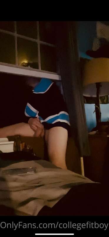 Late night sitting in my window sill smoking a bowl jerking ..