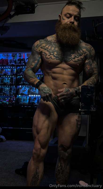 Not just muscle. There’s soul under here too
