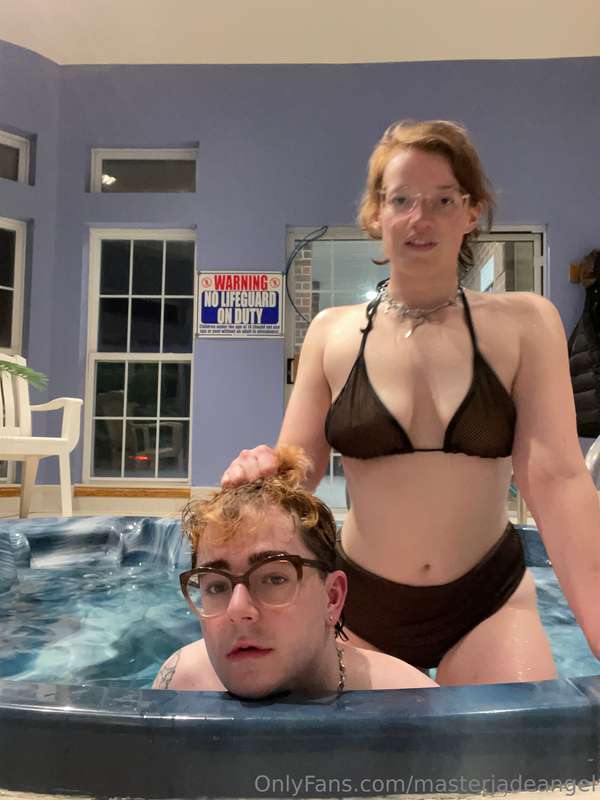 What if I pulled your hair in the hot tub?